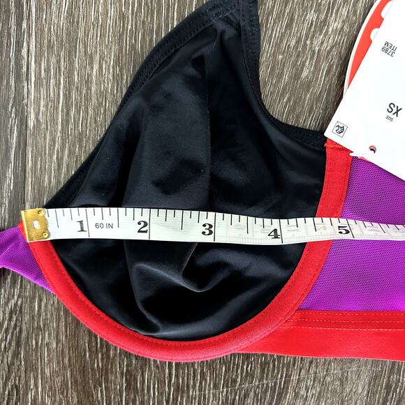 NWT Parade Re:Play Unlined‎ Underwire Bra XS Eightball Colorblock Ultra Soft - Picture 16 of 16